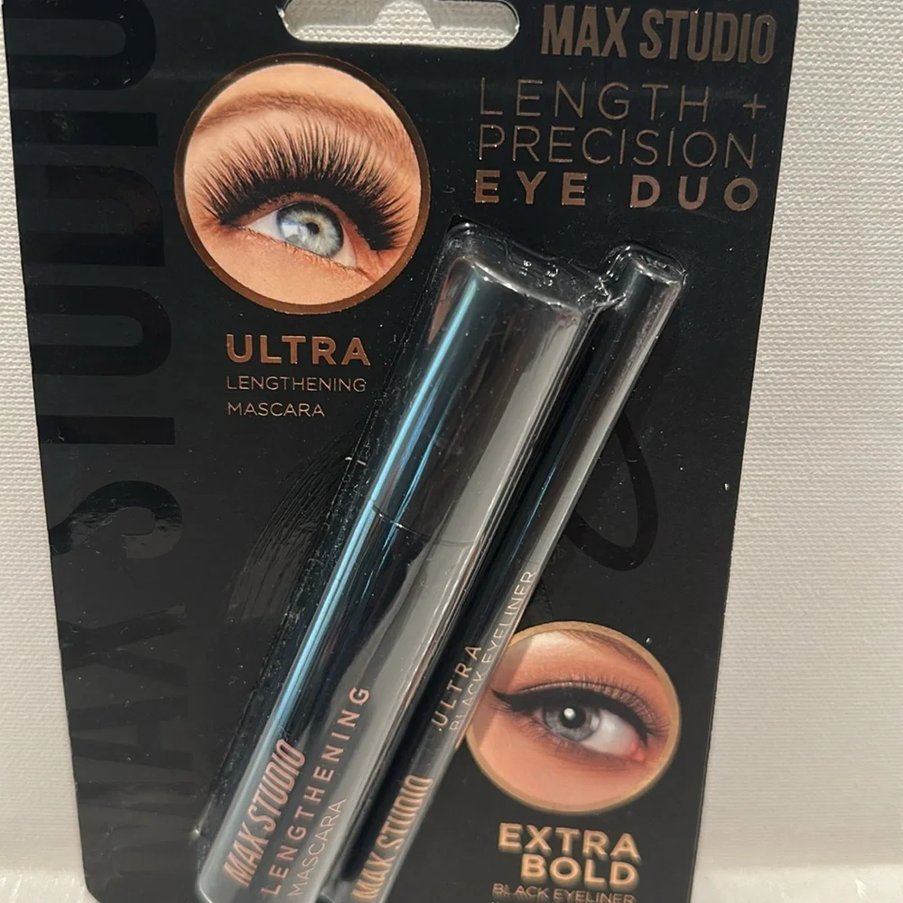 Max Stidio Ultra Lengthening and Precision Eye Duo Mascara and Eye Liner.